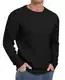 Sailwind Herren Pullover Mit Rundhalsausschnitt Strickpullover Feinstrick Winterpullover Sweater Männer (Schwarz, M)