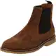 Palado Chelsea Boots Herren Dorrel - aus hochwertigem Rindsleder - nicht gefüttert - robuste TPR-Sohle - gefertigt in Portugal - perfekt für Herbst und Frühjahr Braun UK8 - EU41