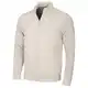 Calvin Klein Herren Gesteppte Fleece-Trichterhals-Jacke - Pergament - M