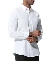 Hemd Herren Langarm - Knopfkragen - Regular Fit - Vielseitig für Freizeit und Business