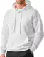 JMIERR Hoodie Herren Freizeit Pullover mit Taschen 2024 Winter Warm Langarm Kordelzug Sweatshirt Männer Baumwolle Kapuzenpullover Weiß M