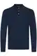 Indicode IDBellox Herren Strickpullover Feinstrick Pullover mit Polokragen Baumwollmischung Regular fit, Größe:M, Farbe:Navy (400)