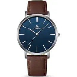 LN LENQIN Uhren Herren Herren Uhr 30M wasserdichte Armbanduhr Analog Quarzuhr Mode Casual Designer Uhr für Männer Lederband