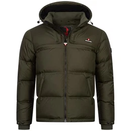 Bristen Herren Daunen Winter Jacke Grün Gr. M