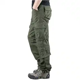 Cargohose Herren Hose Sommer Baumwolle Cargo Hosen Baggy Arbeitshosen Männer Leichte Dehnbare Cargohose Herren Herren Hose 42/30 Stretch Cargo Cargohose Herren Weit Geschnitten