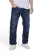 JACK & JONES Jeans Herren Stretch lang Straight Fit JJICLARK Jeanshose Hose Denim, Länge:32L, Farbe:Black/Blue (CB 146), Weite:32W