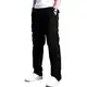 OlmecsHKEU Cargohose Herren aus Baumwolle Cargo Hose mit 7 Taschen Elastische Taille Freizeithose Schwarz M