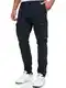 Indicode Herren Alex Cargohose aus Baumwolle mit 6 Taschen   Cargo Chino Hose f. Männer Navy M