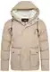 Soulstar Herren warme Winterjacke mit Kapuze Teddyfell Gefütterte Steppjacke Outdoorjacke Pufferjacke Mens Jacket S2_MOORLAND-J25-Stone-M