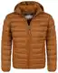 Geographical Norway Herren Winter Jacke warm gefüttert Parka Steppjacke Outdoor gesteppt, Farbe:camel, Größe:L