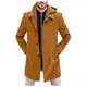 Business Herren Wintermantel Freizeit Wolle Winter Mantel Slim Fit Casual Warm Herrenmantel Wollmantel Trenchcoat