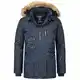 Geographical Norway Herren Winter Parka Chirac Darkblue - M - mit UD Bandana