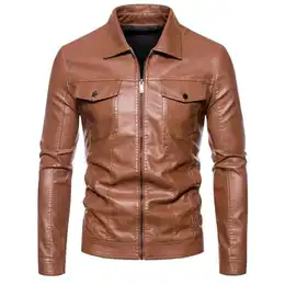 Ledermantel Damen,Lederjacke Herren Echtleder-Lederblouson-Deri Ceket-Pelzjacke-Leather Jacket Winter Fliegerjacke Leder Jacken Stehkragen Bikerjacke Vintage Wildlederjacke Cowboy Jacke
