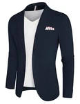 PJ PAUL JONES Herren Freizeit Anzugjacken Regular Fit 2 Knöpfe Einfarbig Sportlich Modern Anzug Jacke Marineblau