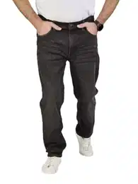 Jeans Herren Stretch lang Straight Fit Washington Jeanshose Hose Denim, Länge:32L, Farbe:Denim Black (1016082-4000-983), Weite:32W