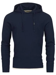 Herren INMarto Sweatshirt mit Kapuze Kapuzenpullover Hoodie für Männer Navy, M