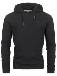 Herren INMarto Sweatshirt mit Kapuze Kapuzenpullover Hoodie für Männer Black M
