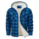 Generisch Deals of The Day, Herren-Jacken Warm Winter Men Sherpa Jacke Herren Moderne Long Thermo Winterjacke Herren Warm Sport Männer Gefütterte Skianzüge Für Herren Übergröße Wintermantel M