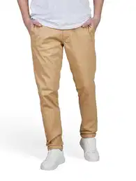Chino Hose Herren lang Stretch Slim Fit James JJMITCH Stoffhose Einfarbig Schwarz Beige Blau 30 31 32 33 34 36 38, Länge:32L, Farbe:Crockery (12280929), Weite:32W