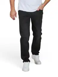 Jeans Herren Stretch lang Straight Fit JJICLARK Jeanshose Hose Denim, Länge:32L, Farbe:Black (CB 137), Weite:32W