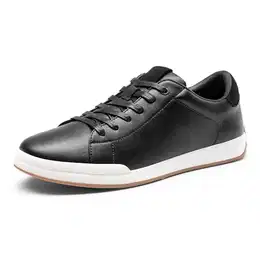 Herren Sneakers Schnürhalbschuhe Leichte Trainers Mode Lace-up,Size 41,Schwarz,BMUMFN2506