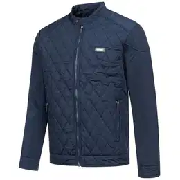 Steppjacke Ilian für Frühling & Herbst – stilvoll, funktional & hochwertig Herren Übergangsjacke (DE/NL/SE/PL, Alphanumerisch, M, Regular, Regular, Blau)