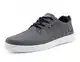 Pyrathon Sneakers Herren Schuhe Business Leichte Oxford Freizeitschuhe 41-46EU(41EU,Grau)