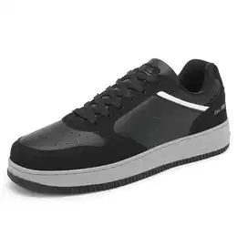 Sneaker Herren Schuhe Mode Herrenschuhe Freizeitschuhe Walkingschuhe Atmungsaktiv Trainers Leichte Turnschuhe Größe 41-46 EU(Schwarz,41 EU)