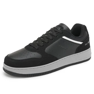 AX BOXING Sneaker Herren Schuhe Mode Herrenschuhe Freizeitschuhe Walkingschuhe Atmungsaktiv Trainers Leichte Turnschuhe Schwarz