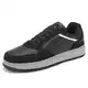AX BOXING Sneaker Herren Schuhe Mode Herrenschuhe Freizeitschuhe Walkingschuhe Atmungsaktiv Trainers Leichte Turnschuhe Größe 41-46 EU(Schwarz,41 EU)