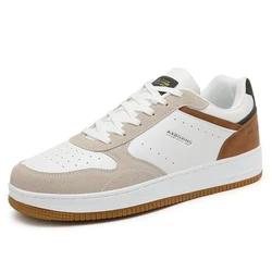 AX BOXING Sneaker Herren Schuhe Mode Herrenschuhe Freizeitschuhe Walkingschuhe Atmungsaktiv Trainers Leichte Turnschuhe Braun