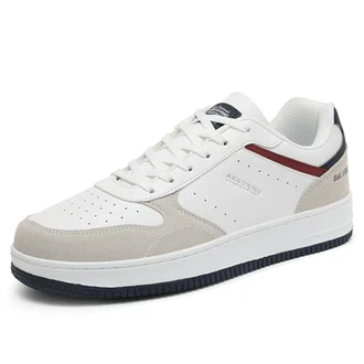 AX BOXING Sneaker Herren Schuhe Mode Herrenschuhe Freizeitschuhe Walkingschuhe Atmungsaktiv Trainers Leichte Turnschuhe Grau (42 EU)