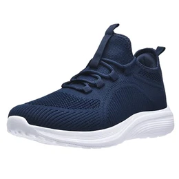 Herren Damen Sneakers Leichte Sportschuhe Straßenlaufschuhe Atmungsaktiv Fitness Turnschuhe,F005Grau,41 EU
