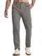 Elegancity Herren Chinohose Dunkelgrau Stretch Freizeithose Regular Fit Stoffhose Anzughose Einfarbig 60% Baumwolle Passform Mit Bundgummi M