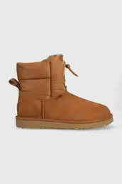 Čizme za snijeg W Classic Maxi Toggle boja: smeđa, 1130670.CHE