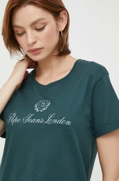 Bombana kratka majica VIVIAN enska, zelena barva