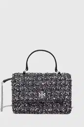 Torbica Kira Chevron Tweed Mini rna barva 155542.003