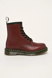 Kone izme 1460 boja: bordo, s platformom