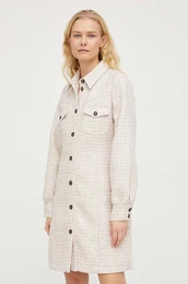 Obleka s primesjo volne be barva