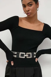 Pas ženski, črna barva