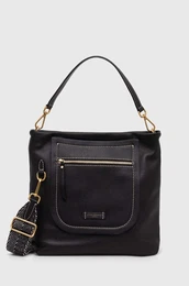 Usnjena torbica črna barva