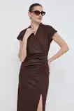 Short sleeves Oprijete obleke za dame image