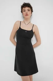 Haljina boja: crna, mini, iri se prema dolje, DW0DW17988