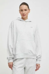 Bombaen pulover enski, siva barva, s kapuco, WT41537AHH