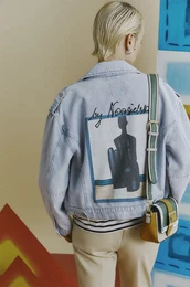 Bombana jakna iz jeansa enska