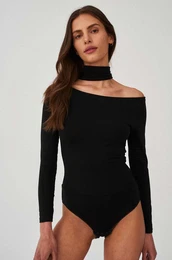 Body Drunk in Love Bodysuit enska, rna barva, 541