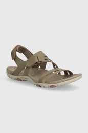 Usnjeni sandali SANDSPUR ROSE CONVERT enski, be barva, J003424