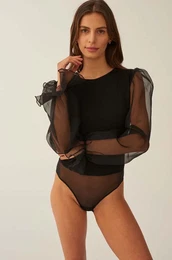 Body Hidden promise Bodysuit enska, rna barva, 460