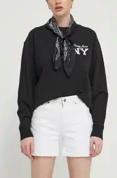 Jeans kratke hlae enski, bela barva
