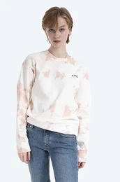 Bombaen pulover A.P.C. Sweat Roma enski, be barva